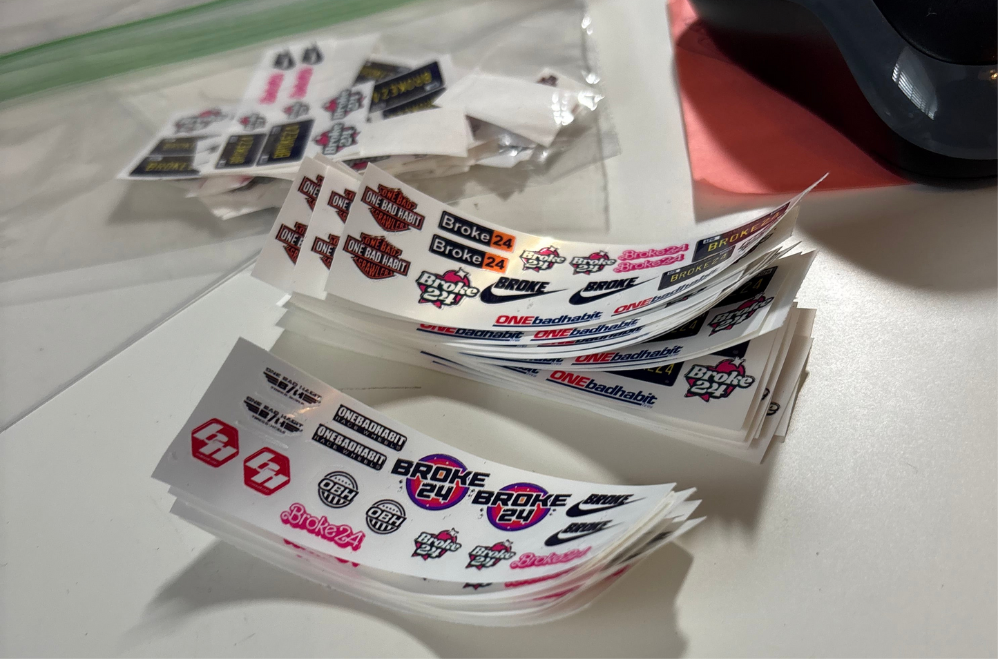 Broke24 Scale stickers